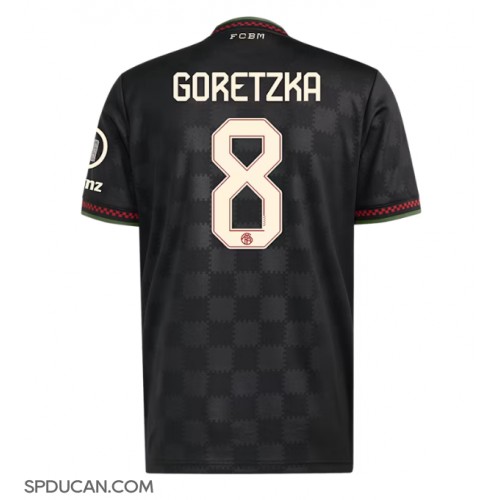 Muški Nogometni Dres Bayern Munich Leon Goretzka #8 Rezervni 2025-26 Kratak Rukav